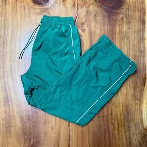 Nike Windrunner Women's Pants Large Wide leg Baggy High rise Windbreaker L3-19